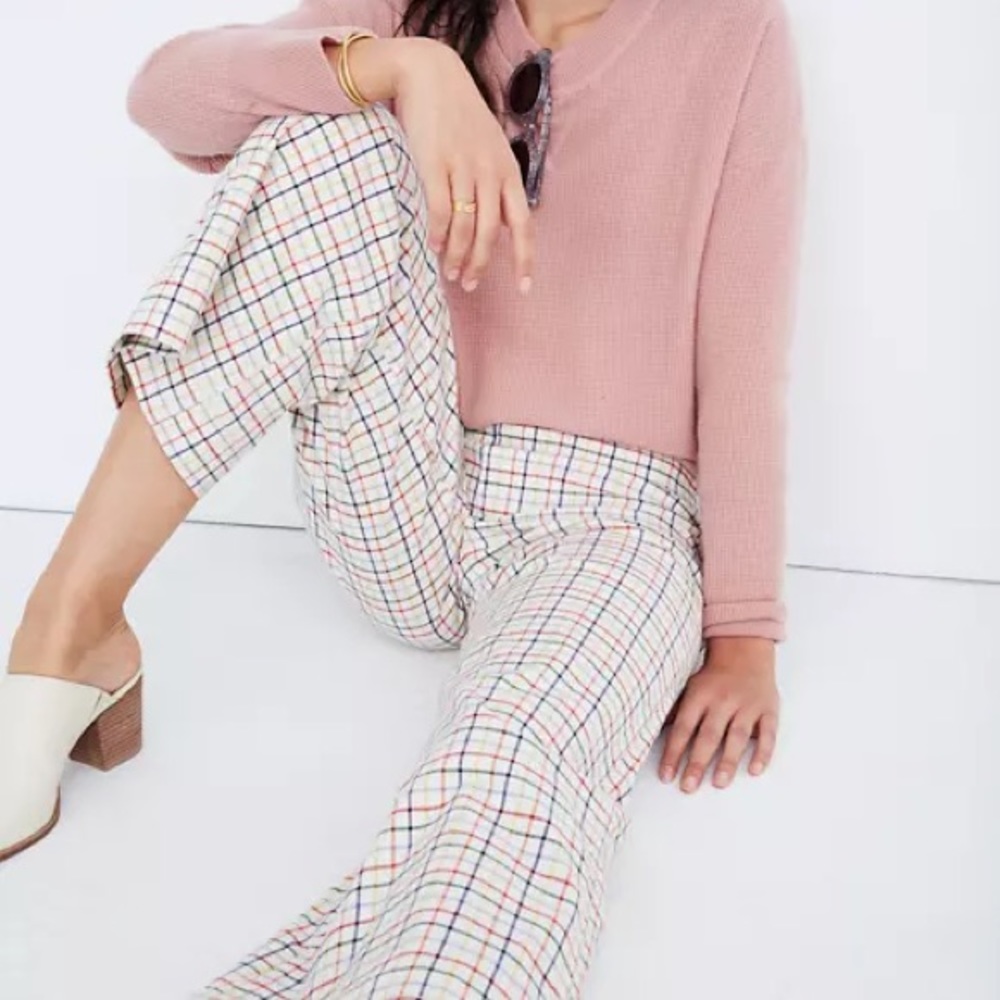 Madewell Emmett Wide Leg Crop Pants 26
